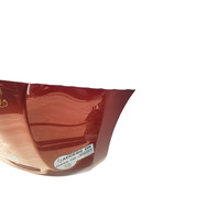 2011-2012 Nissan Leaf Rear Bumper Cover Assembly Burgundy HEM22-3NA2H, F020, OEM, 2011, 2012