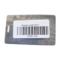 2011-2012 Nissan Leaf  Front Under Engine/Battery Cover Plastic Splash Shield 74811-3NA0A, F020, OEM, 2011, 2012