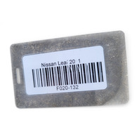 2011-2012 Nissan Leaf Hood Hinge Hinges Left and Right Set (2) Red 65400-3NA0A, F020, OEM, 2011, 2012