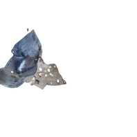 2011-2012 Nissan Leaf Fender Liner Left Driver Side 63843-3NA0A, F020, OEM, 2011, 2012