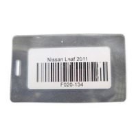 2011-2012 Nissan Leaf Under Bumper Cover Rear Diffuser, 748A2-3NA0A, F020, OEM, 2011, 2012