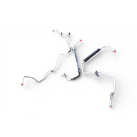 2011-2012 Nissan Leaf A/C Line Pipe Hose Front Cooler, Air Conditioning Set(3), 92481-3NA0A, 92440-3NA0A, F020, OEM, 2011, 2012