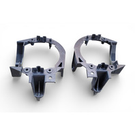 2011-2017 Nissan Leaf Fog Light Bracket Right/Left Set, 26910-3NA0A, F020, OEM, 2011, 2012, 2013, 2014, 2015, 2016, 2017