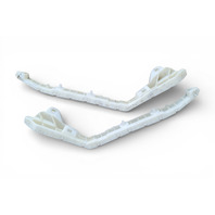 2011-2012 Nissan Leaf Rear Bumper Spacer Bracket Right/Left Set 85226-3NA0A, F020, OEM, 2011, 2012