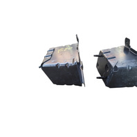 2011-2012 Nissan Leaf Rear Bumper Reinforcement Bracket Right/Left Set (2) 85211-3NA0A, F020, OEM, 2011, 2012