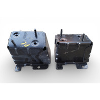 2011-2012 Nissan Leaf Rear Bumper Reinforcement Bracket Right/Left Set (2) 85211-3NA0A, F020, OEM, 2011, 2012