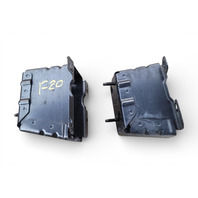 2011-2012 Nissan Leaf Rear Bumper Reinforcement Bracket Right/Left Set (2) 85211-3NA0A, F020, OEM, 2011, 2012