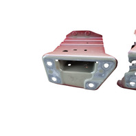 2011-2012 Nissan Leaf Front Right/Left Bumper Reinforcement Bracket Set 75115-3NA0A, F020, OEM, 2011, 2012