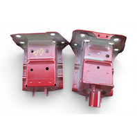 2011-2012 Nissan Leaf Front Right/Left Bumper Reinforcement Bracket Set 75115-3NA0A, F020, OEM, 2011, 2012