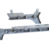 2004-2008 Acura TL Rocker Panel Molding Left/Driver Black, 71850-SEP-A01ZB, F021, OEM, 2004, 2005, 2006, 2007, 2008