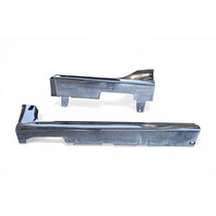 2004-2008 Acura TL Rocker Panel Molding Left/Driver Black, 71850-SEP-A01ZB, F021, OEM, 2004, 2005, 2006, 2007, 2008