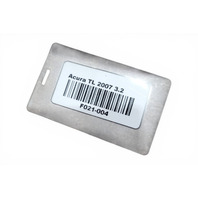 2004-2008 Acura TL Exhaust Manifold Lower Assembly, 18160-RCA-S00, F021, OEM, 2004, 2005, 2006, 2007, 2008