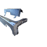 2004-2008 Acura TL Rocker Panel Molding Right/Passenger Black, 71900-SEP-A01ZB, F021, OEM, 2004, 2005, 2006, 2007, 2008