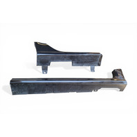 2004-2008 Acura TL Rocker Panel Molding Right/Passenger Black, 71900-SEP-A01ZB, F021, OEM, 2004, 2005, 2006, 2007, 2008