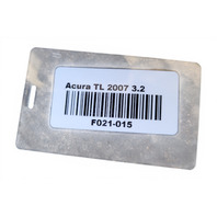 2007-2008 Acura TL Type-S Air Cleaner Box Filter Box, 17241-RDA-S00, F021, OEM, 2007, 2008