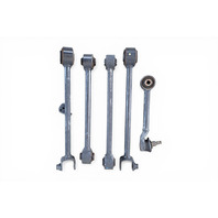 2004-2008 Acura TL Rear Left Driver Suspension Control Arm Set (5) F021, OEM, 2004, 2005, 2006, 2007, 2008