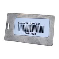 2007-2008 Acura TL A/C AC Air Conditioner Suction Hose Line Condenser Pipe 80321-SEP-A02, F021, OEM, 2007, 2008