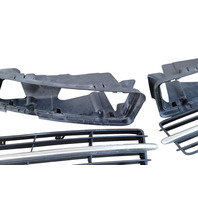 2007-2008 Acura TL Front Bumper Lower Fog Cover Grill And Bracket Housing Right/Left Set, 71107-SEP-A10ZA, F021, OEM, 2007, 2008