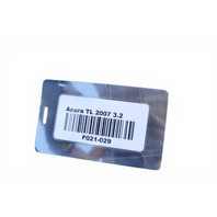 2004-2008 Acura TL Top Cover Trim Plastic Cowl Extension, Right Set(2) 74225-SEP-A02, 74119-SEP-A02, F021, OEM, 2004, 2005, 2006, 2007, 2008