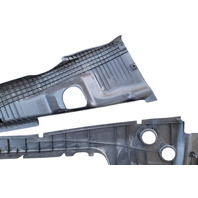 2004-2008 Acura TL Top Cover Trim Plastic Cowl Extension, Right Set(2) 74225-SEP-A02, 74119-SEP-A02, F021, OEM, 2004, 2005, 2006, 2007, 2008