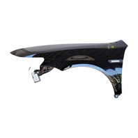 2004-2008 Acura TL Fender Assembly Left/Driver Side, Black, 04630-SEP-A91ZZ, F021, OEM, 2004, 2005, 2006, 2007, 2008