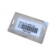 2007-2008 Acura TL A/T Front Engine Motor Mount Rubber 50830-SEP-A04, F021, OEM, 2007, 2008