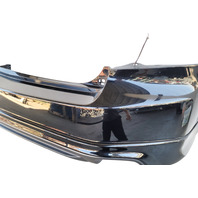 2007-2008 Acura TL Rear Bumper Cover, Black, 04715-SEP-A80ZZ, F021, OEM, 2007, 2008