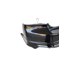 2007-2008 Acura TL Rear Bumper Cover, Black, 04715-SEP-A80ZZ, F021, OEM, 2007, 2008