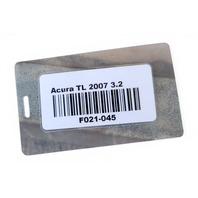 2004-2008 Acura TL Rear Bumper Reinforcement Beam Bar w/Absorber, 71530-SEP-A02ZZ, F021, OEM, 2004, 2005, 2006, 2007, 2008