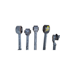 2004-2008 Acura TL Type-S Rear Right/Passenger Suspension Control Arm Set (5) F021, OEM, 2004, 2005, 2006, 2007, 2008