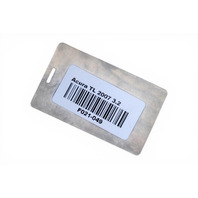 2007-2008 Acura TL Type S Air Intake Resonator Chamber, 06172-RDA-305, F021, OEM, 2007, 2008