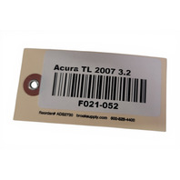 2007-2008 Acura TL Type-S Fuse Box Under Hood Control Relay, 38250-SEP-A11, F021, OEM, 2007, 2008