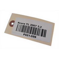 2007-2008 Acura TL Dash Navigation Info Clock Sub Display 39710-SEP-A71, F021, OEM, 2007, 2008