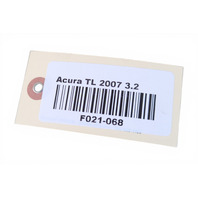 2004-2008 Acura TL Trunk Plastic Rubber Weather Floor Mat Carpet 08U45-SEP-200A, F021, OEM, 2004, 2005, 2006, 2007, 2008