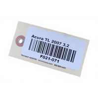 2004-2008 Acura TL Throttle Body Control Valve 3.5L V6 16400-RKB-003, F021, OEM, 2004, 2005, 2006, 2007, 2008