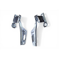 2004-2008 Acura TL Hood Hinges Set Left/Right Pair, 60120-SEP-A00ZZ, F021, OEM, 2004, 2005, 2006, 2007, 2008