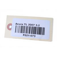 2004-2008 Acura TL Hood Hinges Set Left/Right Pair, 60120-SEP-A00ZZ, F021, OEM, 2004, 2005, 2006, 2007, 2008