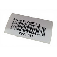 2007-2008 Acura TL Front Right Door Panel Trim, Black 83536-SEP-A04ZE, F021, OEM, 2007, 2008