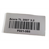 2004-2008 Acura TL Igniter Ignition Coil Plug 6 Piece Set V6 3.5L 30520-RCA-S01, F021, OEM, 2004, 2005, 2006, 2007, 2008