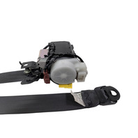 2007-2008 Acura TL Type-S Seat Belt Front Left/Driver Side, Black, 04818-SEP-A12ZE, F021, OEM, 2007, 2008
