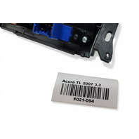 2007-2008 Acura TL Type-S Center Console Shifter Heated Seat Pocket Bezel Trim, 77292-SEP-A01ZA, F021, OEM, 2007, 2008