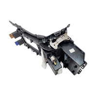 2007-2008 Acura TL Type-S Center Console Shifter Heated Seat Pocket Bezel Trim, 77292-SEP-A01ZA, F021, OEM, 2007, 2008