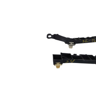 2004-2008 Acura TL Rear Left/Driver and Right/Passenger Bumper Retainer Bracket Set, 71593-SEP-A00, F021, OEM, 2004, 2005, 2006, 2007, 2008