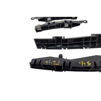 2004-2008 Acura TL Rear Left/Driver and Right/Passenger Bumper Retainer Bracket Set, 71593-SEP-A00, F021, OEM, 2004, 2005, 2006, 2007, 2008