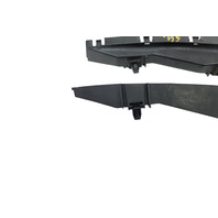 2004-2008 Acura TL Rear Left/Driver and Right/Passenger Bumper Retainer Bracket Set, 71593-SEP-A00, F021, OEM, 2004, 2005, 2006, 2007, 2008