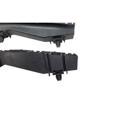 2004-2008 Acura TL Rear Left/Driver and Right/Passenger Bumper Retainer Bracket Set, 71593-SEP-A00, F021, OEM, 2004, 2005, 2006, 2007, 2008