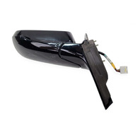 2007-2008 Acura TL Left/Driver Side View Mirror Carbon Black 76250-SEP-A12ZC, F021, OEM, 2007, 2008