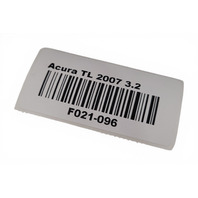 2007-2008 Acura TL Left/Driver Side View Mirror Carbon Black 76250-SEP-A12ZC, F021, OEM, 2007, 2008