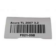 2007-2008 Acura TL Navigation Display Climate Control, Tuner, 39050-SEP-A3, F021, OEM, 2007, 2008