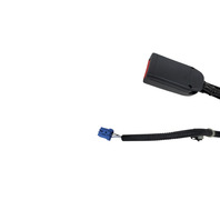 2005-2008 Acura TL Seat Belt Buckle Front Left Graphite Black, 04816-SEP-A11ZA, F021, OEM, 2005, 2006, 2007, 2008